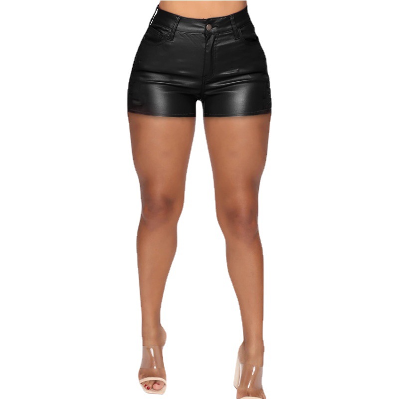 Fashionable sexy high waist tight hip shorts 37