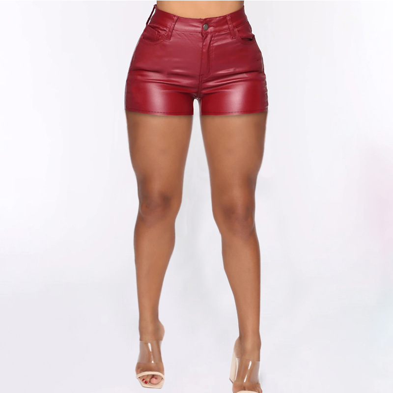 Fashionable sexy high waist tight hip shorts 37 01