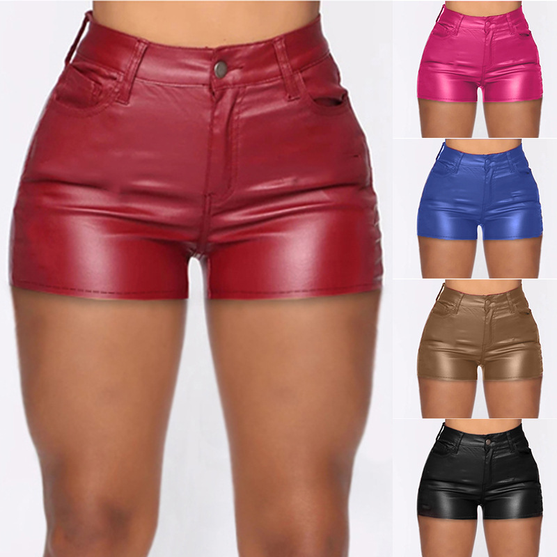 Fashionable sexy high waist tight hip shorts 37