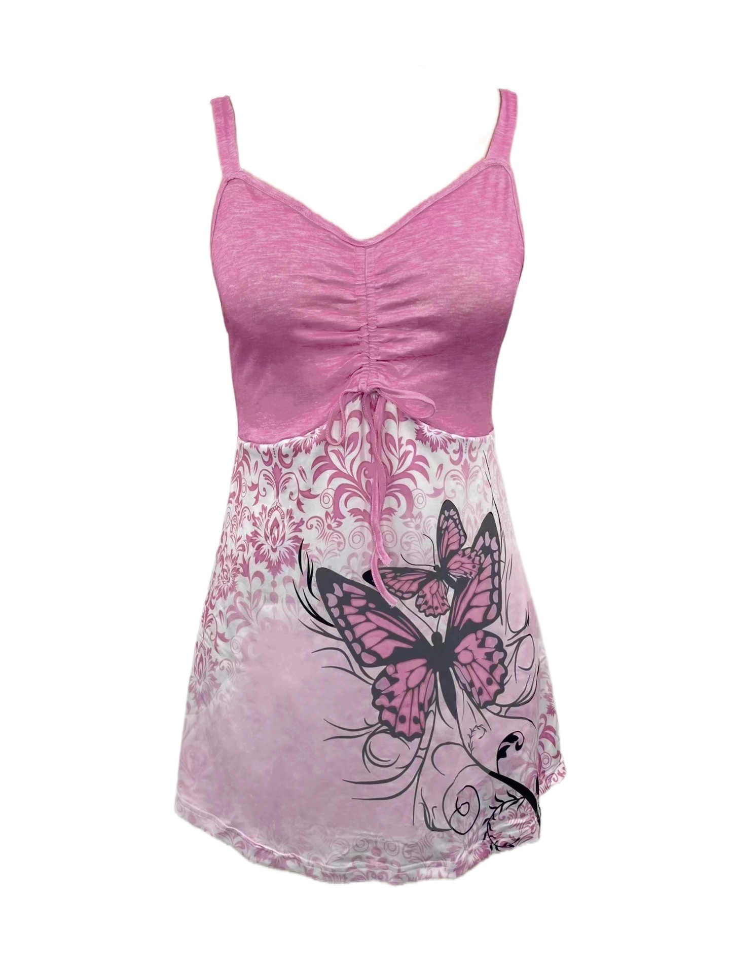 Sexy slim fit printed camisole V-neck vest 5