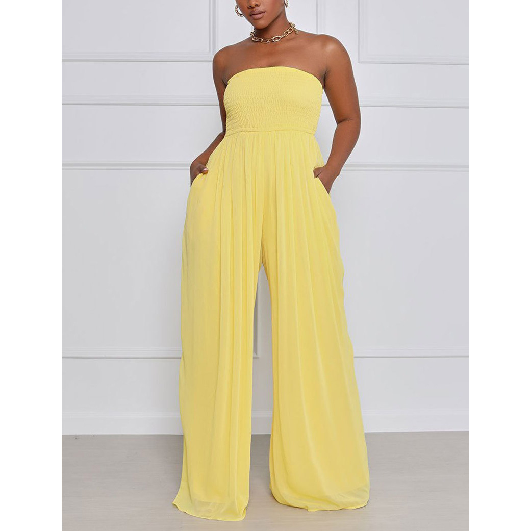 Casual loose flared jumpsuit 53